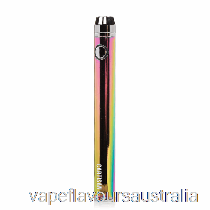Vape Nicotine Australia Cartisan eGo Spinner Twist 900 510 Battery Rainbow